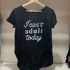 I can’t adult today t shirt